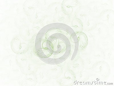 Tarragon swirls small Stock Photo