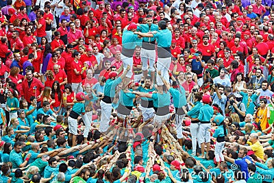 Tarragona, Spain - October 4, 2014 Editorial Stock Photo