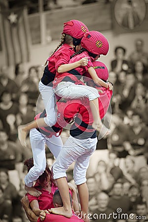 Tarragona, Spain - October 6, 2012 Editorial Stock Photo