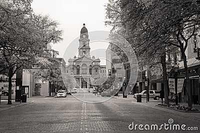 Tarrant County Courthouse Stock Photo