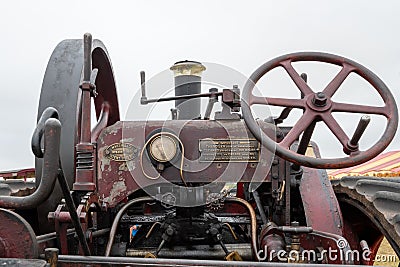 Marshall traction engine Editorial Stock Photo