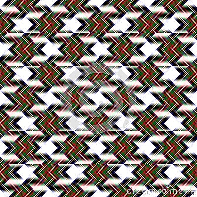 Royal Stewart Dress Modern Tartan Seamless Pattern Stock Photo