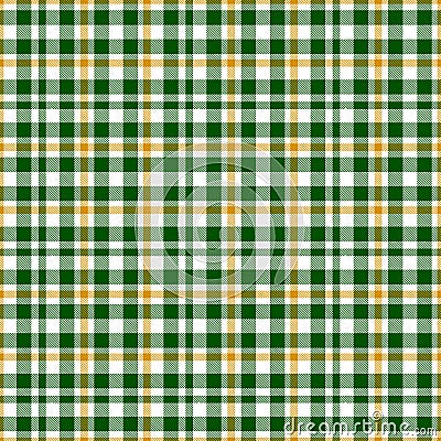 Tartan, plaid pattern vector illustration. Checkered texture for clothing fabric prints, web design, home textile Cartoon Illustration