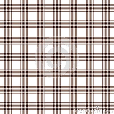 Tartan, plaid pattern vector illustration. Checkered texture for clothing fabric prints, web design, home textile Cartoon Illustration