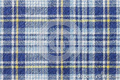 Tartan or Plaid or Scott Fabric Texture Pattern Background Stock Photo