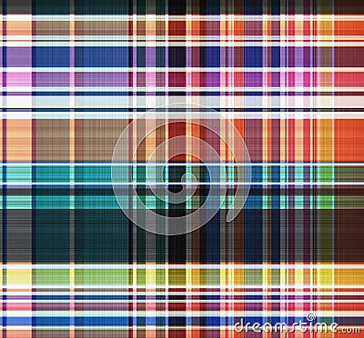 Tartan, plaid Seamless pattern. Textile design. Clothing pattern Wallpaper,wrapping paper,textile.Fashion illustration background Cartoon Illustration