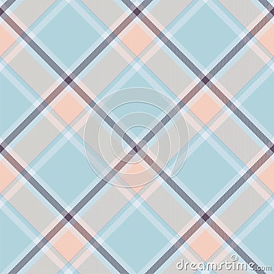 Tartan scotland seamless plaid pattern vector. Retro background fabric. Vintage check color square geometric texture Vector Illustration