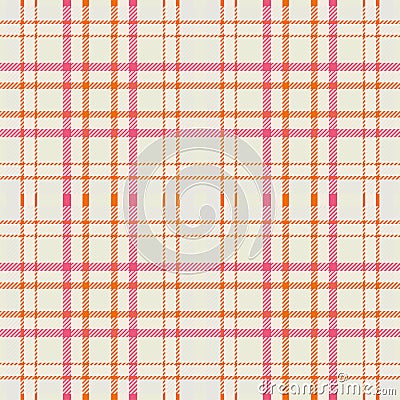 Tartan scotland seamless plaid pattern vector. Retro background fabric. Vintage check color square geometric texture Vector Illustration