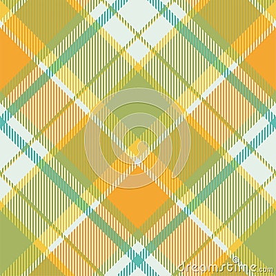 Tartan scotland seamless plaid pattern vector. Retro background fabric. Vintage check color square geometric texture Vector Illustration