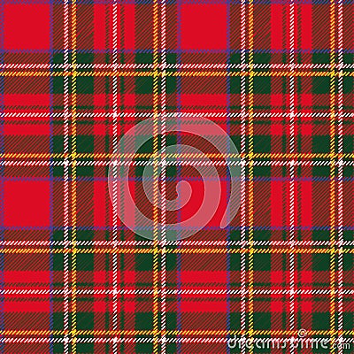 Tartan seamless pattern Vector Illustration