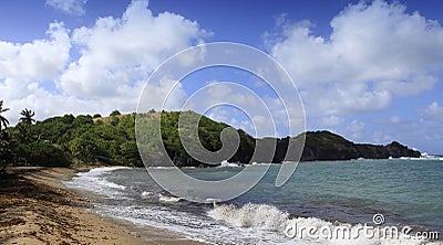 Tartane beach, Martinique Stock Photo