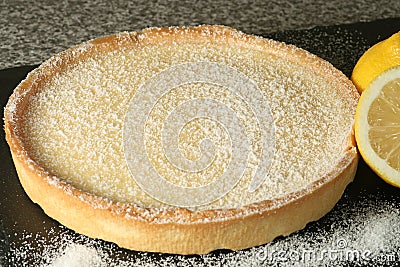 Tarte au citron Stock Photo