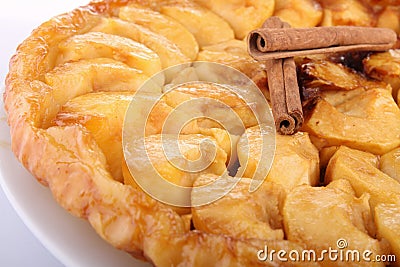 Tarte tatin Stock Photo