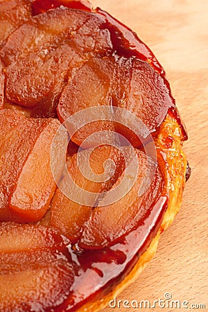 Tarte Tatin Stock Photo