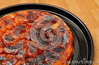 Tarte Tatin Stock Photo