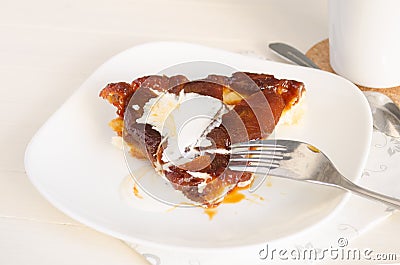 Tarte tatin Stock Photo