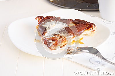 Tarte tatin Stock Photo