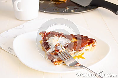 Tarte tatin Stock Photo