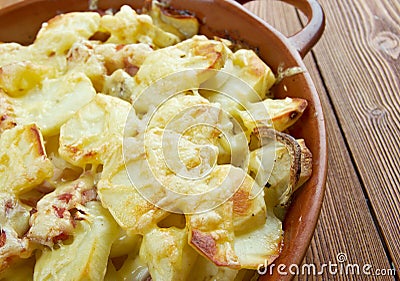 Tartiflette Stock Photo