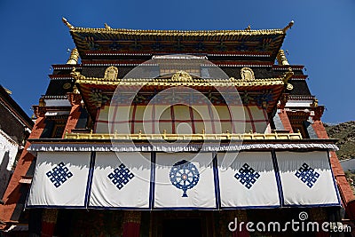Tashilhunpo Monastery Stock Photo