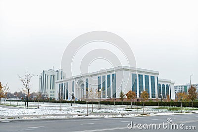 Tashkent, Uzbekistan. December 2019. Hyatt Hotel in the center of the capital Editorial Stock Photo