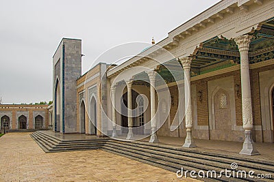 Tashkent, Uzbekistan - March 21, 2016: Memorial Complex of Imam Editorial Stock Photo