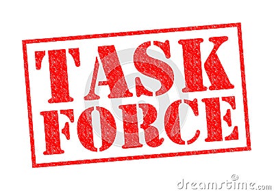 TASK FORCE Stock Photo