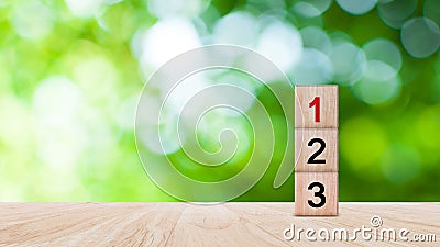 Task priority and management concept, The order of priority in any activity, Set work priority, arrange to do list. arranging Stock Photo