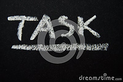 Task Stock Photo