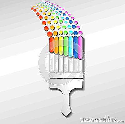 Tassel-rainbow Stock Photo