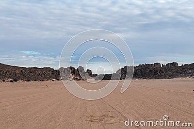 Tassili Ahaggar Stock Photo