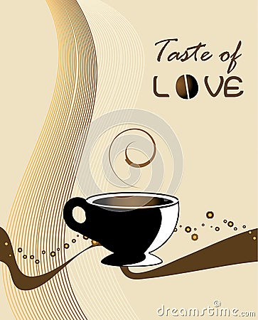 Taste of love Vector Illustration