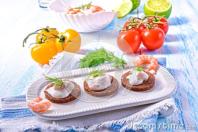 Tasty crab salad Stock Photo
