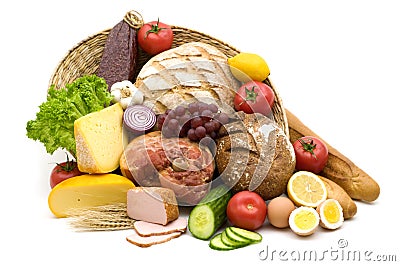 Tasty food Stock Photo