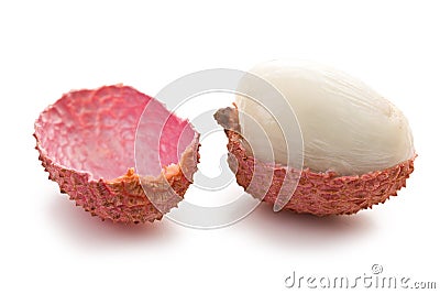 Tasty litchi fruit Stock Photo