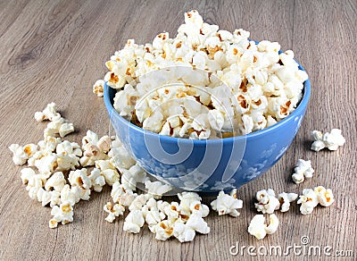 Tasty popcorn Stock Photo