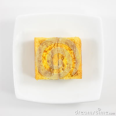 The tasty Taiwanese pineapple pastry cake Stock Photo