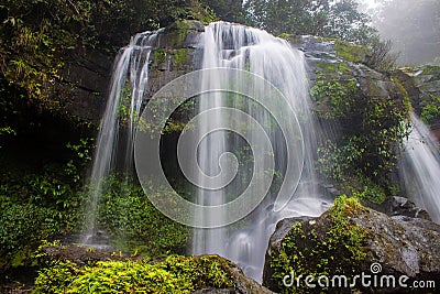 Tat Tha Jet waterfall Stock Photo