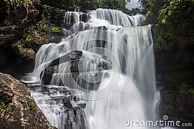 Tat Tha Jet waterfall Stock Photo