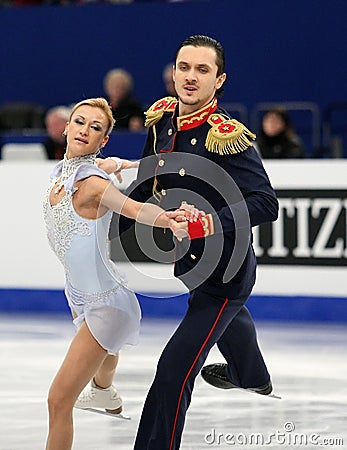 Tatiana VOLOSOZHAR / Maxim TRANKOV (RUS) Editorial Stock Photo