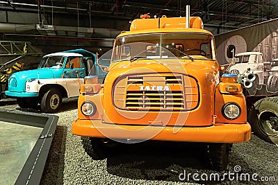 Tatra 148 AM-368 6x6, concrete mixer (1980) Editorial Stock Photo