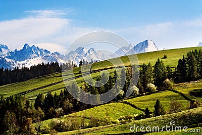 Tatry mountains Stock Photo