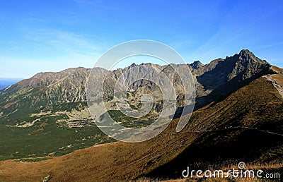 Tatry Mountains in Poland Stock Photo