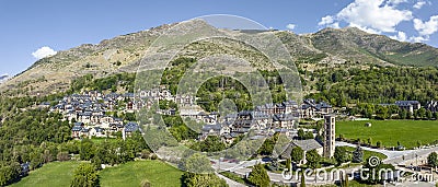 Taull n the Vall de Boi, Lleida Catalonia Spain Stock Photo