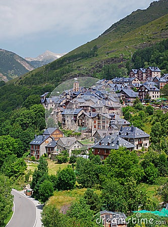 Taull, Vall de Boi, Alta Ribagorca. Catalonia, Spain, Stock Photo