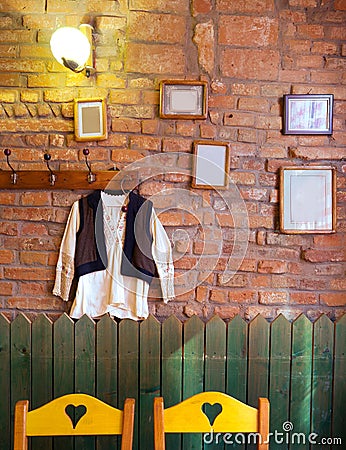 Tavern interior Stock Photo