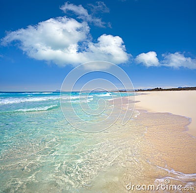 Tavernes de Valldigna beach Valencia Spain Stock Photo