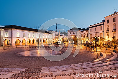 Old Town, Tavira, Algarve, Portugal Editorial Stock Photo