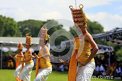 Tawur Agung Kesanga Editorial Stock Photo