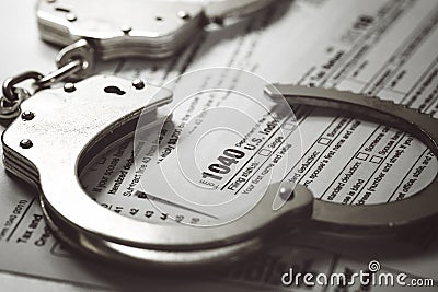 Tax evasion and avoidance concept Editorial Stock Photo